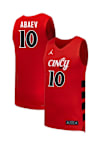 Main image for Shon Abaev Mens Red Cincinnati Bearcats NIL Replica Basketball Jersey