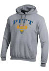 Main image for Mens Pitt Panthers Grey Champion Class of 2025 Powerblend Hooded Sweatshirt