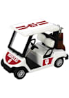 Main image for White Indiana Hoosiers Logo Golf Cart Toy Car