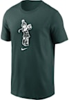 Main image for Michigan State Spartans Green Nike Sparty Playing Golf Short Sleeve T Shirt