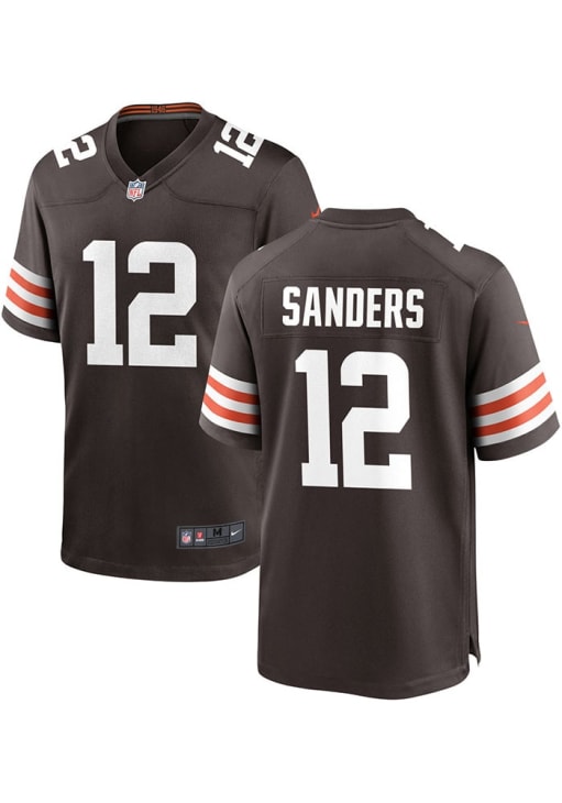 Shedeur Sanders  Nike Cleveland Browns Brown Home Football Jersey