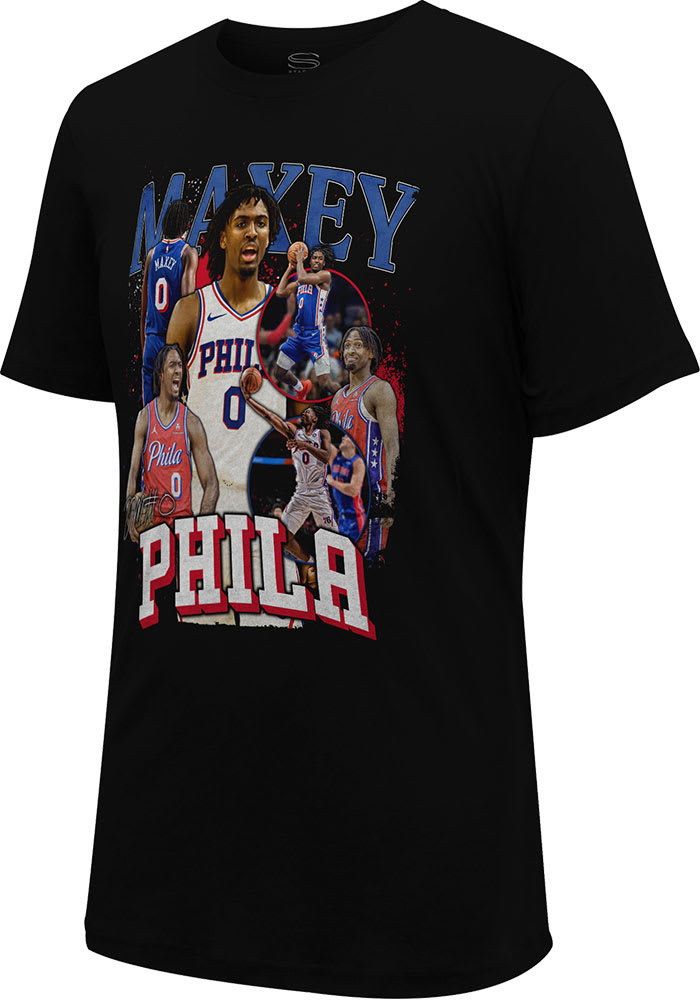 Tyrese Maxey Philadelphia 76ers BLACK Player Crossroads Short