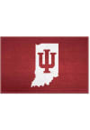 Main image for Red Indiana Hoosiers Logo Interior Rug