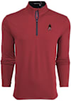 Main image for Mens Indiana Hoosiers Red Greyson Tate Qtr Zip Pullover