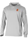 Main image for Mens USC Trojans Grey Columbia Heat Seal Long Drive Hooded Sweatshirt