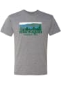 Michigan Landscape Fashion T Shirt - Grey