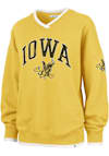 Main image for Womens Iowa Hawkeyes Gold 47 Daze Crew Sweatshirt