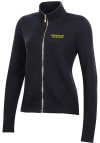 Main image for Womens Oregon Ducks Black Gear for Sports Relaxed Quilted Long Sleeve Full Zip Jacket