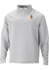 Main image for Mens USC Trojans Grey Columbia Pack It Up Qtr Zip Pullover