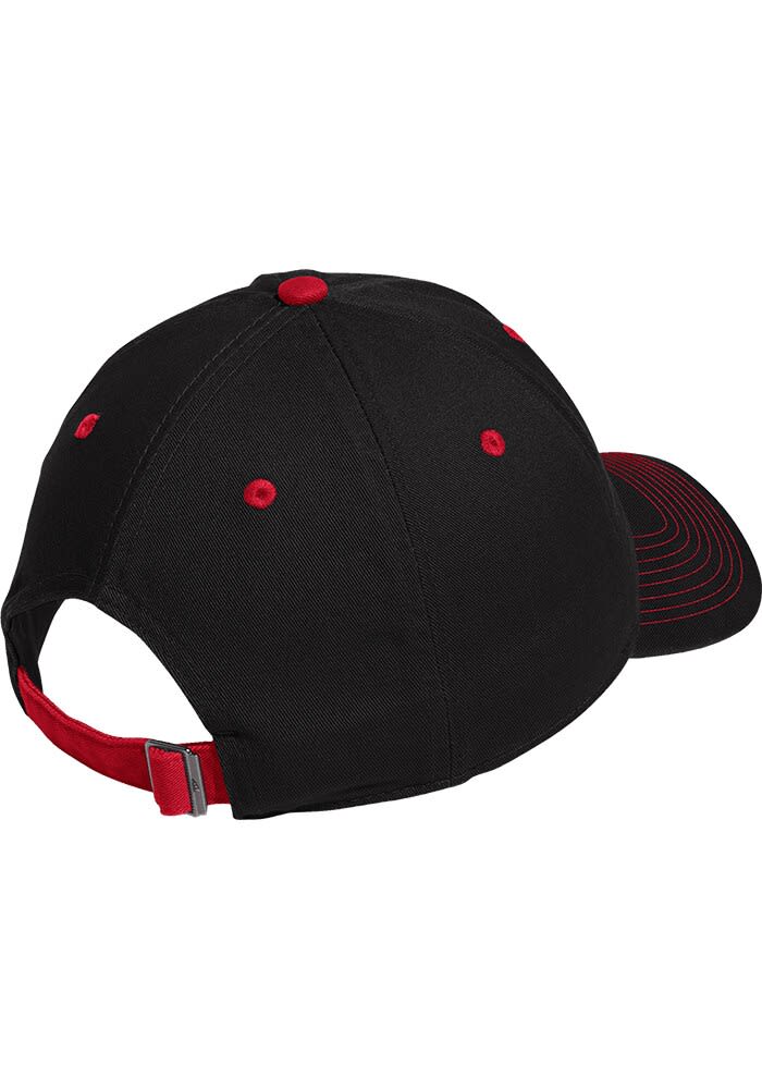 Adidas Texas Tech Red Raiders BLACK Slouch Adjustable Hat - 31063539