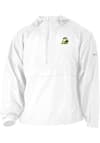 Main image for Mens Oregon Ducks White Columbia Heat Seal Prodigy Qtr Zip Pullover