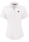 Main image for Womens Minnesota Golden Gophers White Cutter and Buck Forge Eco Polo Short Sleeve Polo Shirt
