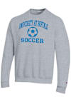 Main image for Mens Buffalo Bulls Grey Champion Soccer Powerblend Crew Sweatshirt