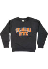 Main image for Oklahoma State Cowboys Youth Black Arched Wordmark Long Sleeve Crew Sweatshirt