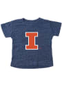 Illinois Fighting Illini Toddler Primary Logo T-Shirt - Navy Blue