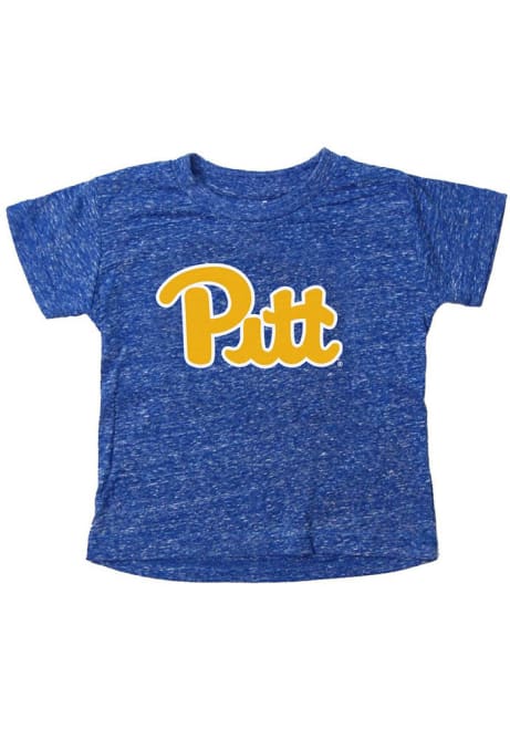 Toddler Blue Pitt Panthers Knobby Short Sleeve T-Shirt