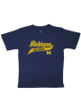 Michigan Wolverines Youth Mascot T-Shirt - Navy Blue