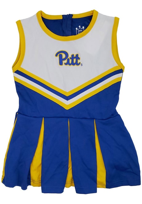 Toddler Girls Blue Pitt Panthers Tackle Cheer Dress Sets