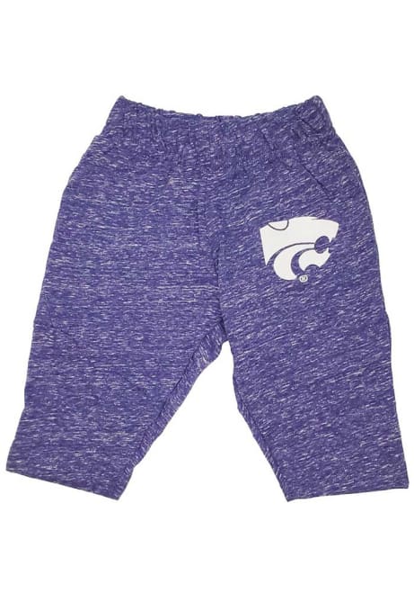 Baby Purple K-State Wildcats Knobby Sweatpants