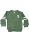 Main image for Toddler Green Michigan State Spartans Twist Long Sleeve Crew Sweatshirt