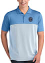 New York City FC Antigua Venture Polo Shirt - Blue