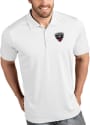 DC United Antigua Tribute Polo Shirt - White