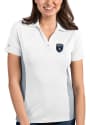 San Jose Earthquakes Womens Antigua Venture Polo Shirt - White