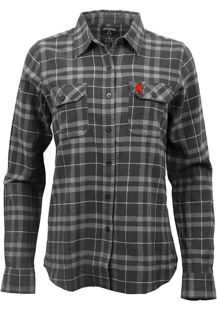 Cleveland browns flannel top shirt