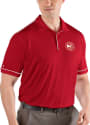 Atlanta Hawks Antigua Salute Polo Shirt - Red
