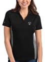 Brooklyn Nets Womens Antigua Venture Polo Shirt - Black