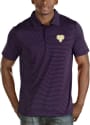 West Chester Golden Rams Antigua Quest Polo Shirt - Purple