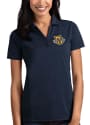 Marquette Golden Eagles Womens Antigua Tribute Polo Shirt - Navy Blue