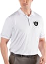 Las Vegas Raiders Antigua Salute Polo Shirt - White