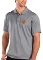 Syracuse Orange Antigua Balance Polo Shirt - Grey