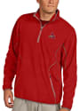 Antigua St Louis Cardinals Red Ice 1/4 Zip Pullover