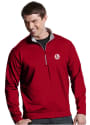 Antigua St Louis Cardinals Red Leader 1/4 Zip Pullover