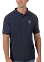Dallas Mavericks Antigua Legacy Pique Polo Shirt - Navy Blue
