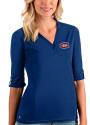 Montreal Canadiens Womens Antigua Accolade T-Shirt - Blue