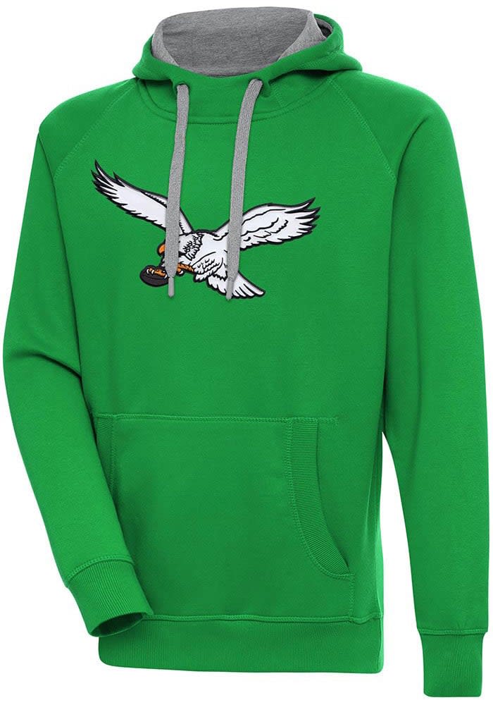 Philadelphia eagles olive green hoodie best sale