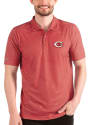 Cincinnati Reds Antigua ESTEEM Polo Shirt - Red