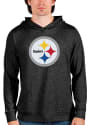 Pittsburgh Steelers Antigua Absolute Hooded Sweatshirt - Black