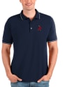St Louis Cardinals Antigua AFFLUENT Polo Shirt - Navy Blue
