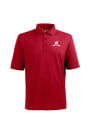 Wisconsin Badgers Antigua Pique Xtra-Lite Polo Shirt - Red