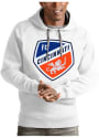 FC Cincinnati Antigua Victory Hooded Sweatshirt - White