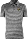 Antigua Cleveland Cavaliers Black Switch Short Sleeve Polo Shirt