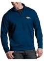 Denver Broncos Antigua Leader 1/4 Zip Pullover - Navy Blue