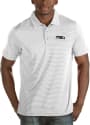 Seattle Seahawks Antigua Quest Polo Shirt - White