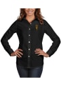 Arizona State Sun Devils Womens Antigua Dynasty Dress Shirt - Black