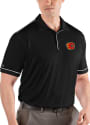 Calgary Flames Antigua Salute Polo Shirt - Black