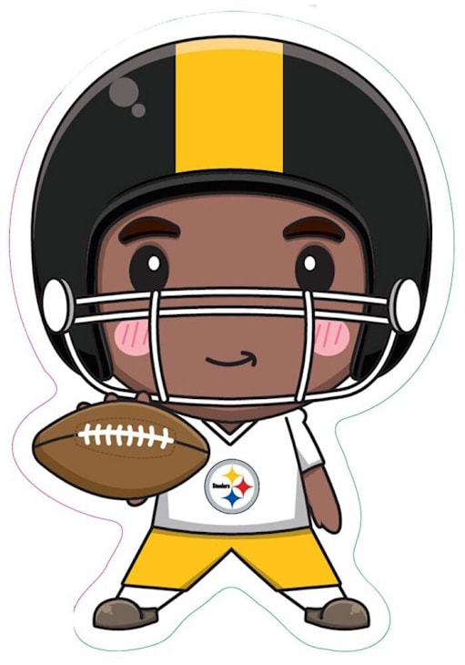 Clip Art Pgh Steelers Pittsburgh Steelers Gnome Pennant